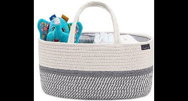 Draagbare Luiers Caddy Organizer van Katoen - Perfect voor Pasgeborenen