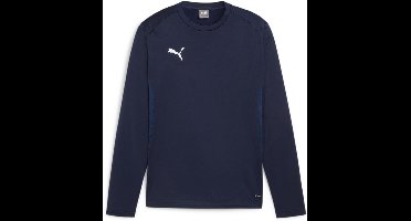 Puma Crew Sweatshirt TeamGoal Training Sweat 658649 Puma Navy-Puma White-Persian Blue-3XL