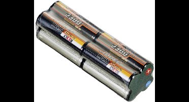 Reely NiMH accupack 9.6 V 2300 mAh Aantal cellen: 8 AA (penlite) AA (penlite) Block Met soldeeroog