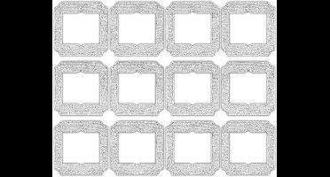 Wasbare dweildoeken - geschikt voor ECOVACS Winbot Mini-W - MINIT - WINBOT MINI - voor robotstofzuiger accessoires - Microvezeldoeken - Reinigt vlekken en stof - Vervangende doeken - 210*216MM - 12 pack