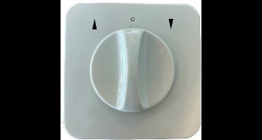 Inbouw draaischakelaar - dubbelpolig