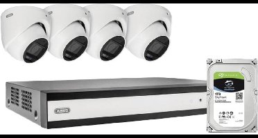 ABUS TVVR33843D IP-Bewakingsset Kabelgebonden 2960 x 1665 Pixel