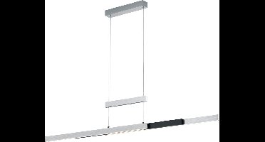 LED Hanglamp - Torna Trojan Up and Down - 45W - Aanpasbare Kleur - Rechthoek - Geborsteld Zilver - Aluminium