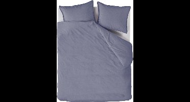 At Home by BeddingHouse One Colour dekbedovertrek - Tweepersoons - 200x200/220 - Blauw