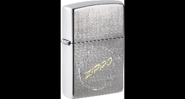 Aansteker Zippo Linen Weave Logo