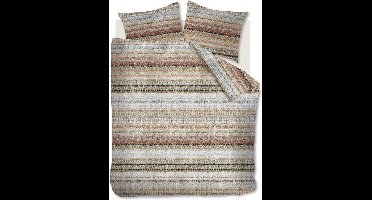 Ariadne at Home dekbedovertrek Soft Stripes Natural 100% katoen Lits-jumeaux - 240 x 200/220 cm + 2 slopen 60x70 cm