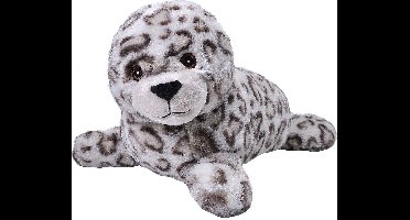 Wild Republic pluche zeehond knuffeldier - grijs - 30 cm - zeehonden - Cadeau voor kind/jongens/meisjes