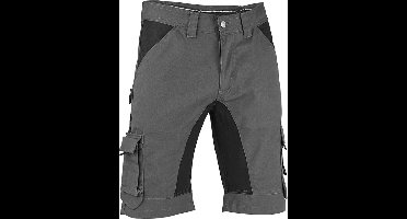 4WORK Marbella Short TCX Korte Werkbroek Grijs Heren