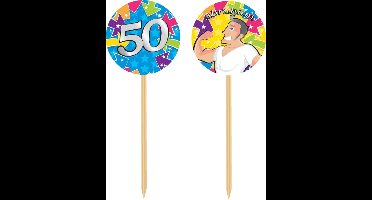 Partyprikkers Abraham 20 Stuks Multicolor