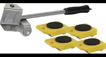 dörner + helmer 290674 Meubel-transportroller Laadvermogen (max.): 150 kg