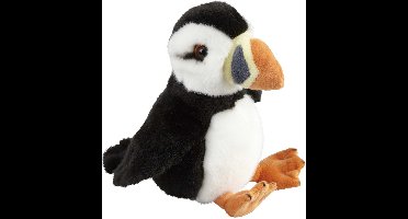 Ravensden Pluche knuffel dier Papegaaiduiker vogel - 18 cm - Speelgoed knuffels zeevogels