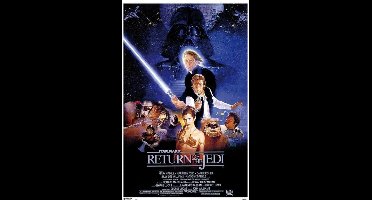 Star Wars poster - Return of the Jedi - Darth Vader - Yoda - Film - 61 x 91.5 cm