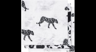 Jollein Leopard Monddoekje Hydrofiel 3 Stuks