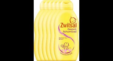 Zwitsal Zeepvrij Badschuim Baby - 6 x 200 ml - Voordeelverpakking
