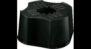 Harcostar zwarte regenton voet