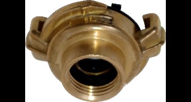 Hendrik Jan - Snelkoppeling - Messing - Binnendraad 1 - 25 mm