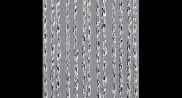 Wicotex - Vliegengordijn - Deurgordijn - Marloes 90x220 cm Transparant - Zwart