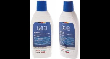 2st Bosch Siemens ontkalker anti-kalk 500ml anti kalk koffiezetapparaat ontkalkings middel  - 2 stuks -