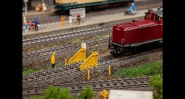 Faller - 2 Tilting bumpers - FA120321 - modelbouwsets, hobbybouwspeelgoed voor kinderen, modelverf en accessoires