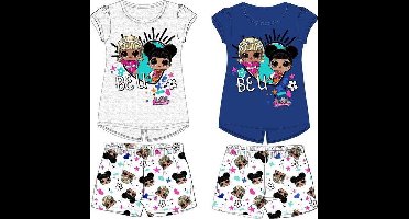 LOL Suprise Kinder Shortama Zomerset Maat 110 Blauw - 1 stuk