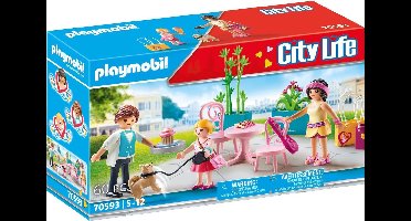 PLAYMOBIL City Life Koffiepauze - 70593