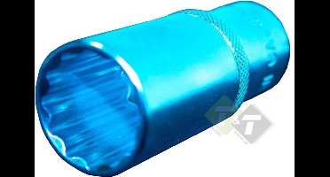 twaalfkant verlengdop - 25 mm - 1/2 duims aansluiting - lange dop - diepe dop