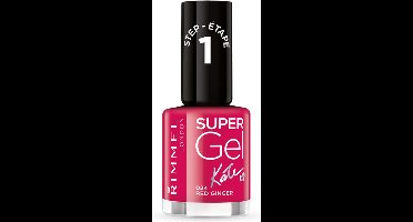 Rimmel London SuperGel Nagellak - 024 Red Ginger - Roze