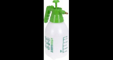 Pro Garden Plantenspuit - 2 liter - drukspuit met handpomp - waterverstuiver