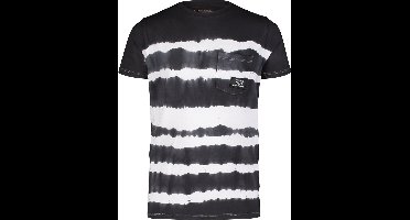 4PRESIDENT T-shirt jongens - Black Tie Dye - Maat 164