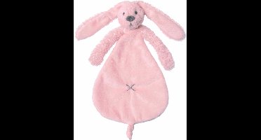 Happy Horse Richie roze konijntje knuffeldoek/tuttel en knuffel - Kraamcadeau - Baby speelgoed