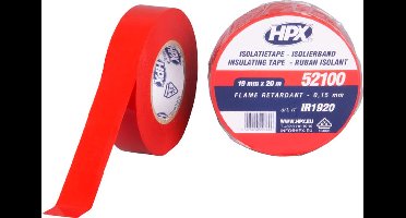 PVC isolatietape VDE - rood 19mm x 20m