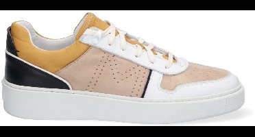 McGregor Heren Sneakers - Geel - Lage Sneakers - Nubuck - Veters