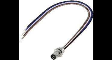 TRU COMPONENTS TC-13751904 Aansluitkabel M8 x 1 Aantal polen (sensoren): 5 Stekker, recht 0.2 m 1 stuk(s)