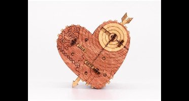Giftbox Puzzle - Tin Woodman's Heart - secret box - Geronimo Games