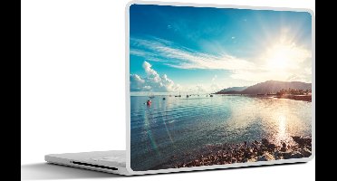 Laptop sticker - 14 inch - Zee - Boot - Berg - 32x5x23x5cm - Laptopstickers - Laptop skin - Cover