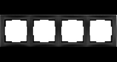 ION industries afdekraam 4-voudig - E1 mat zwart (80.302.416)