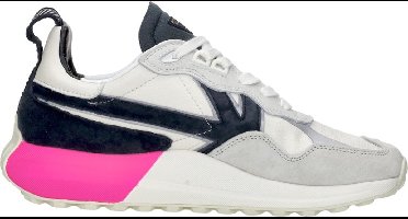 Kaotiko DETROIT 99 - Volwassenen Lage sneakersDames sneakers - Kleur: Wit/beige - Maat: 37