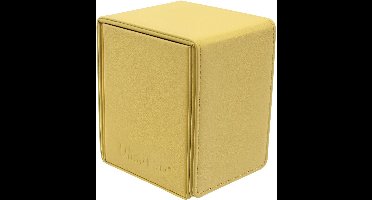 Ultra Pro - Vivid Alcove Flip Deck Box: Geel