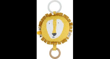 Trixie Muziekspeeltje Mr. Lion - Muziek mobiel - Babyspeelgoed - Geel - Leeuw