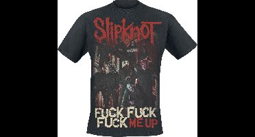Slipknot Fuck Me Up Heren T-shirt - zwart - 5XL