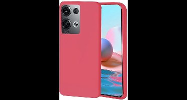 Beline Candy Oppo Reno 8 Pro hoesje roze/roze