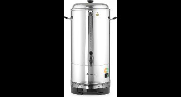 HENDI Dubbelwandige percolator – energiebesparend – 10 liter – roestvrij staal