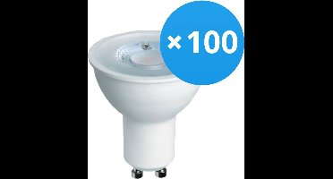 Voordeelpak 100x LED Spot GU10 PAR16 4W 345lm 36D - 827 Zeer Warm Wit | Vervangt 50W