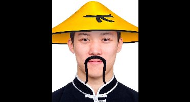 Chinese snor voor volwassenen - Verkleedattribuut