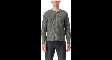 Castelli Trail Tech 2 T-shirt Met Lange Mouwen Grijs 2XL Man