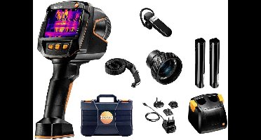 testo 883-2 Set Warmtebeeldcamera -30 tot 650 °C 27 Hz WiFi, Touchscreen