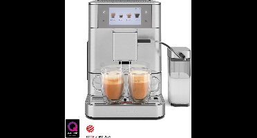KitchenAid Volautomatische Espressomachine KF8 - 40+ recepten - Ook geschikt voor plantaardige dranken - 2 kopjes tegelijk - Inox