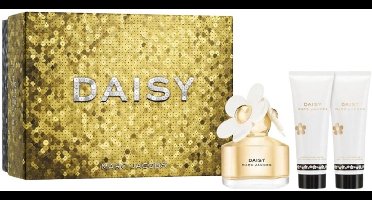 Marc Jacobs Daisy Giftset 50 ml eau de toilette spray + 75 ml showergel + 75 ml bodylotion - cadeauset voor dames