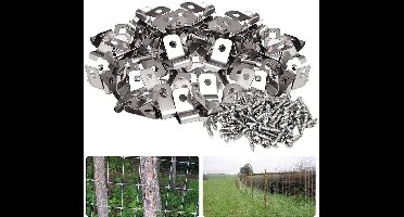 Hekdraadklemmen met schroeven - roestvrij staal 304