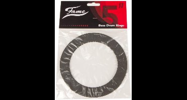 Fame FRBD-5GR Bass Drum Ring Grey 5" - Accessoire voor drumvellen